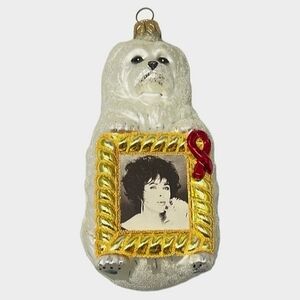 Elizabeth Taylor Sugar Holiday Christopher Radko AIDS Charity Ornament Vintage